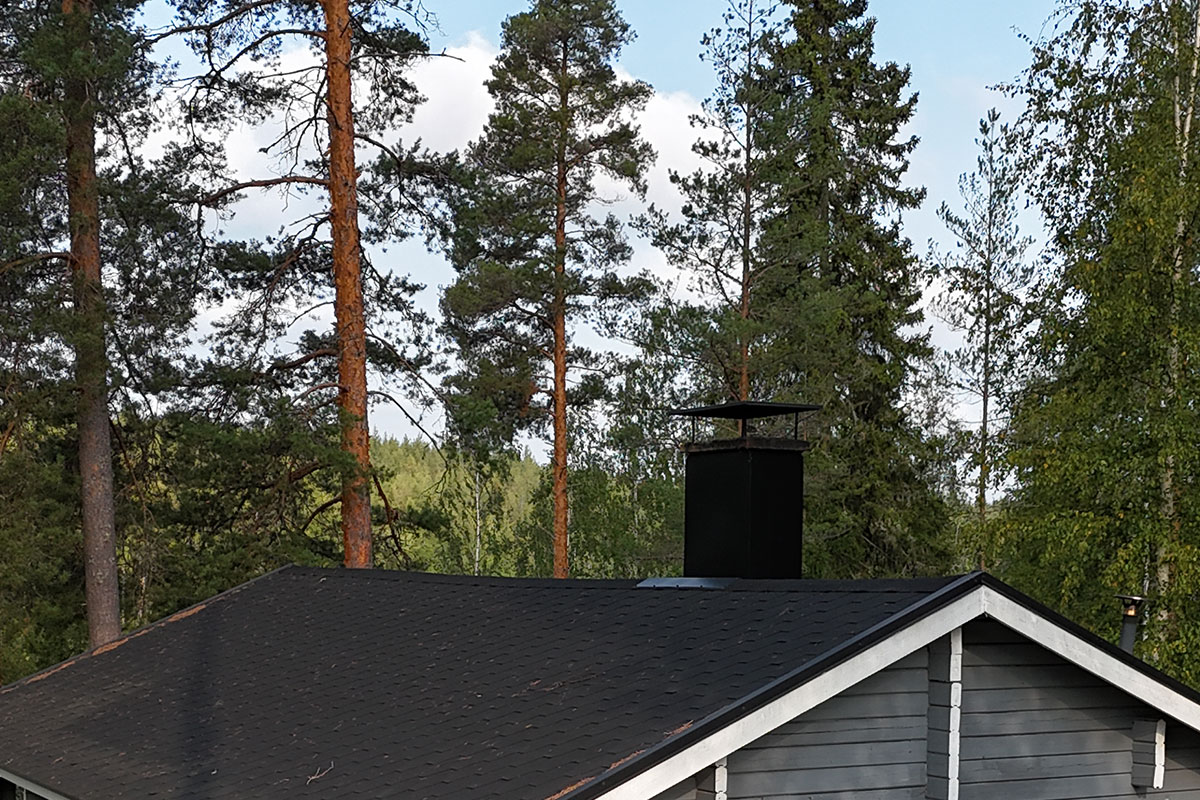 Huopakaton korjaus saaressa Luhanka 