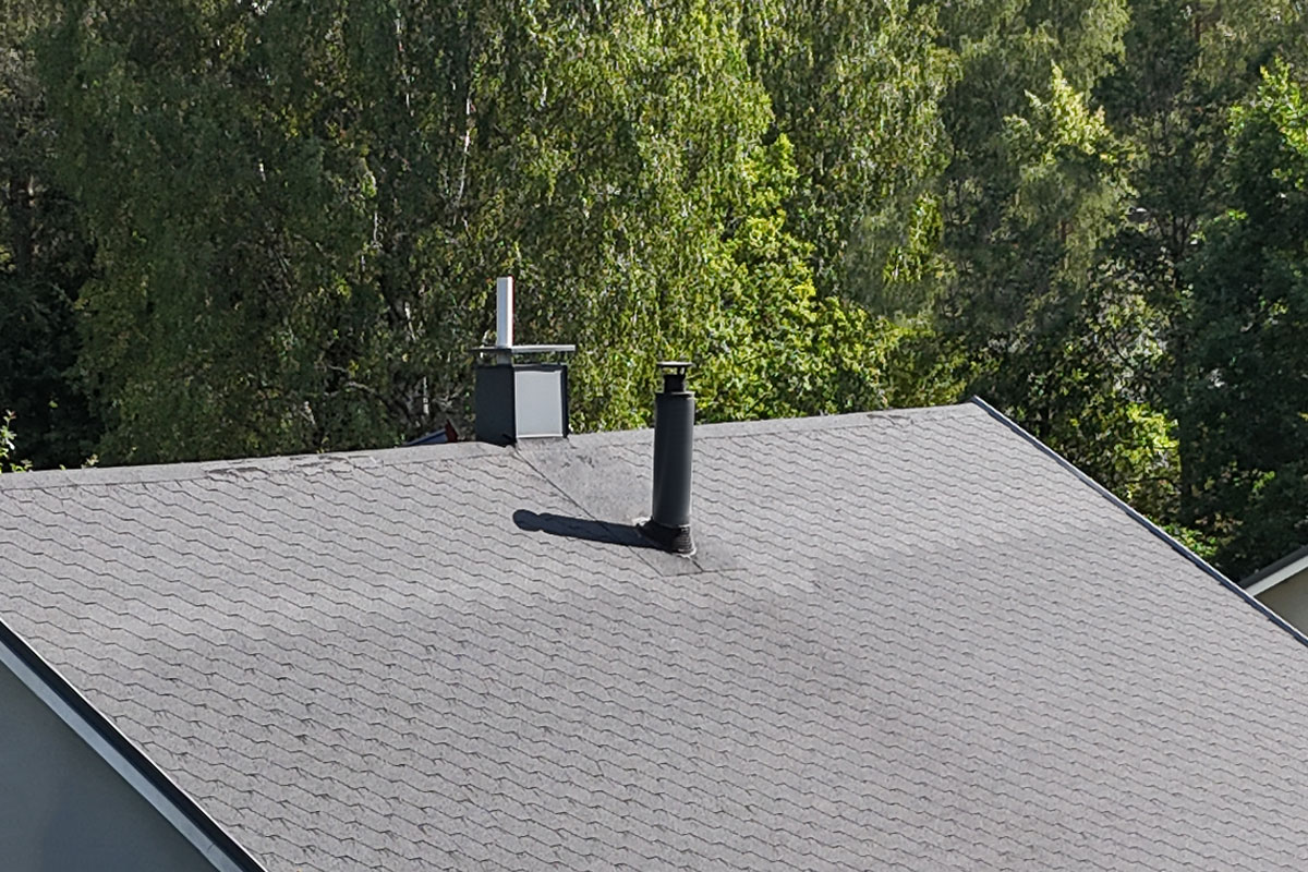 Omakotitalon, kesämökin huopakaton korjaus Kuru 