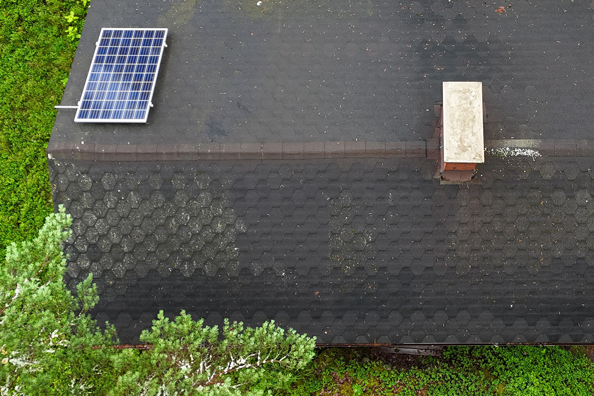 Huopakaton korjaus saaressa Riistavesi 