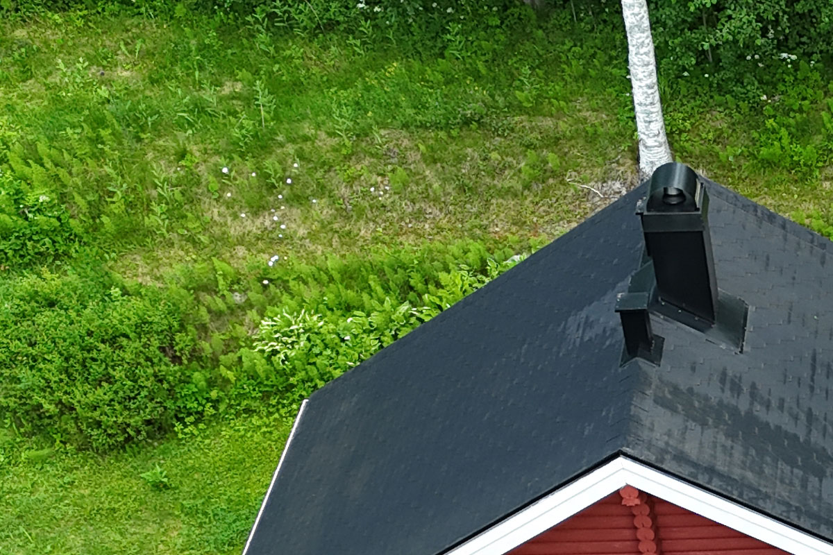 Huopakaton korjaus saaressa Kaskinen 