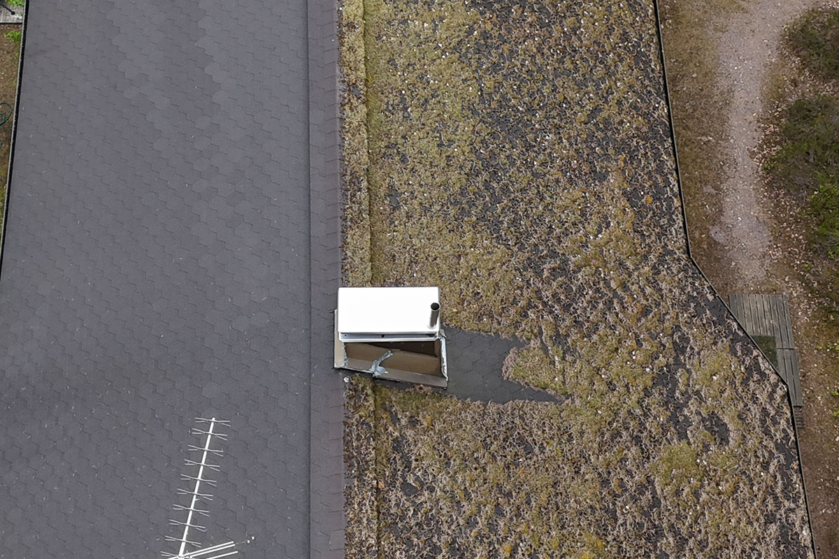 Huopakaton korjaus saaressa Läyliäinen