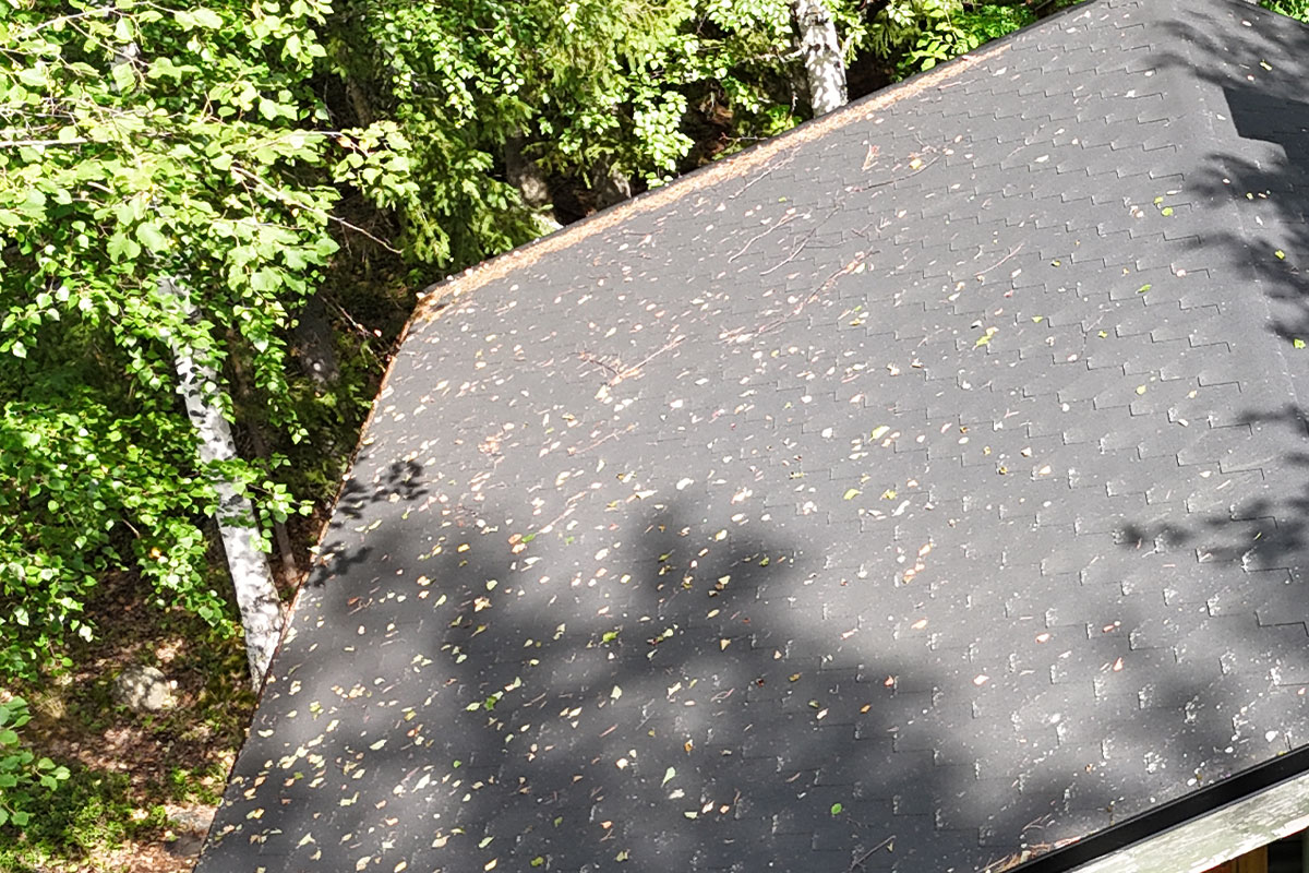 Omakotitalon, kesämökin huopakaton korjaus Nurmo 