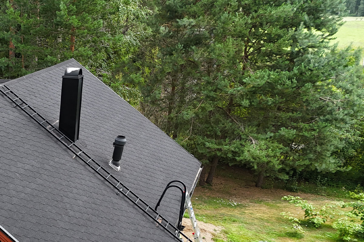 Huopakaton korjaus saaressa Merimasku 