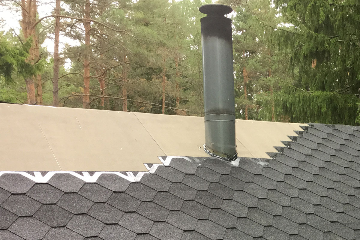 Bitumipaanukattoremontti Vuolijoki 