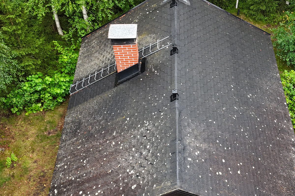 Omakotitalon, kesämökin huopakaton korjaus Kokemäki 