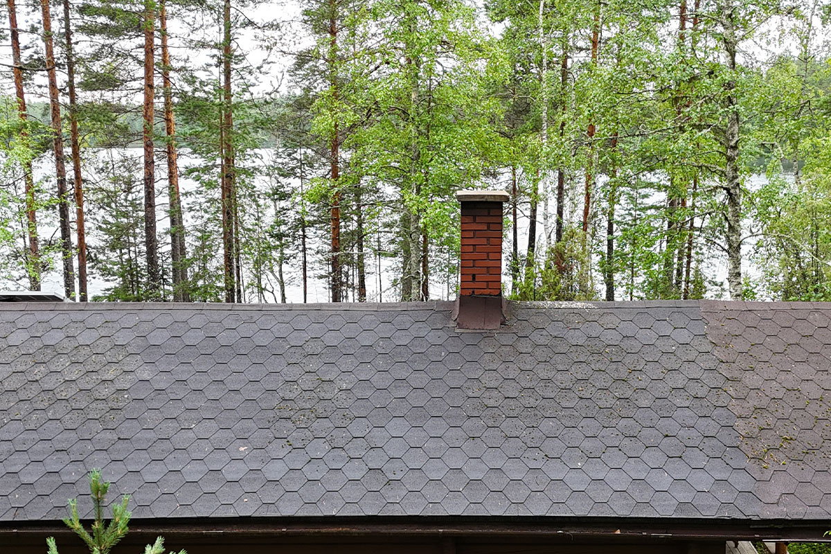 Omakotitalon, kesämökin huopakaton korjaus Salla 