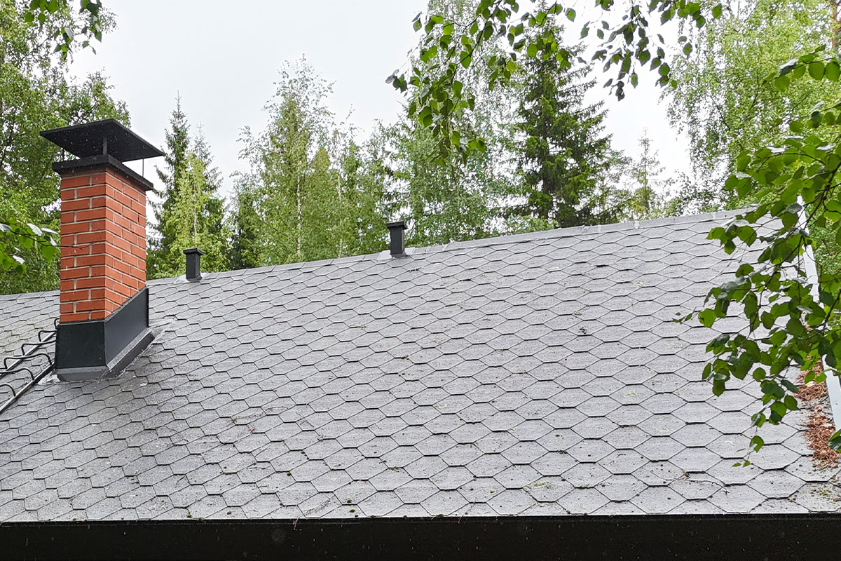 Huopakaton korjaus saaressa Tyrnävä 