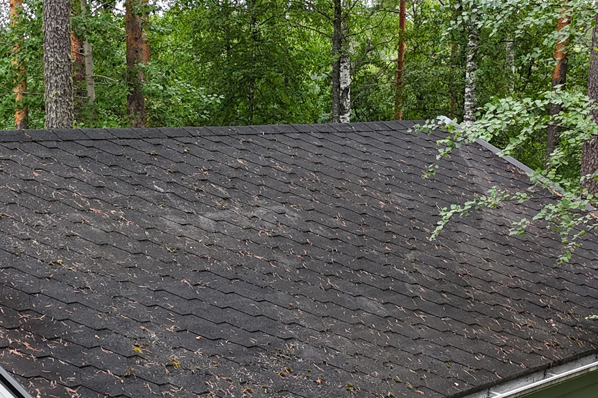 Huopakaton korjaus saaressa Parkano 