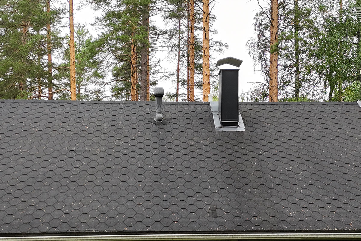 Omakotitalon, kesämökin huopakaton korjaus Puolanka 