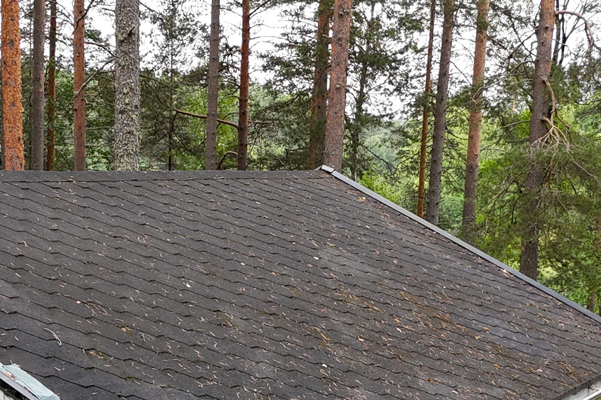 Omakotitalon, kesämökin huopakaton korjaus Virolahti 