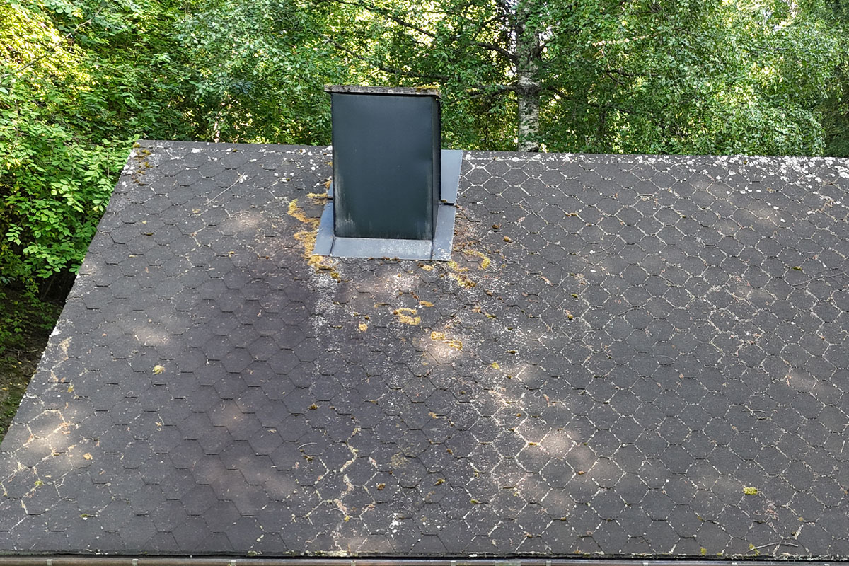 Huopakaton korjaus saaressa Kärsämäki