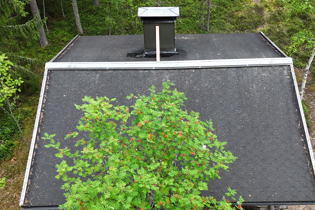 Huopakaton korjaus saaressa Uusimaa 