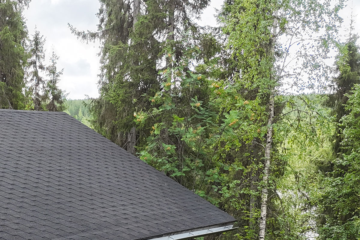 Omakotitalon, kesämökin huopakaton korjaus Jämijärvi 