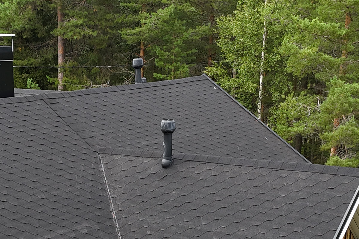 Huopakaton korjaus saaressa Kortesjärvi 