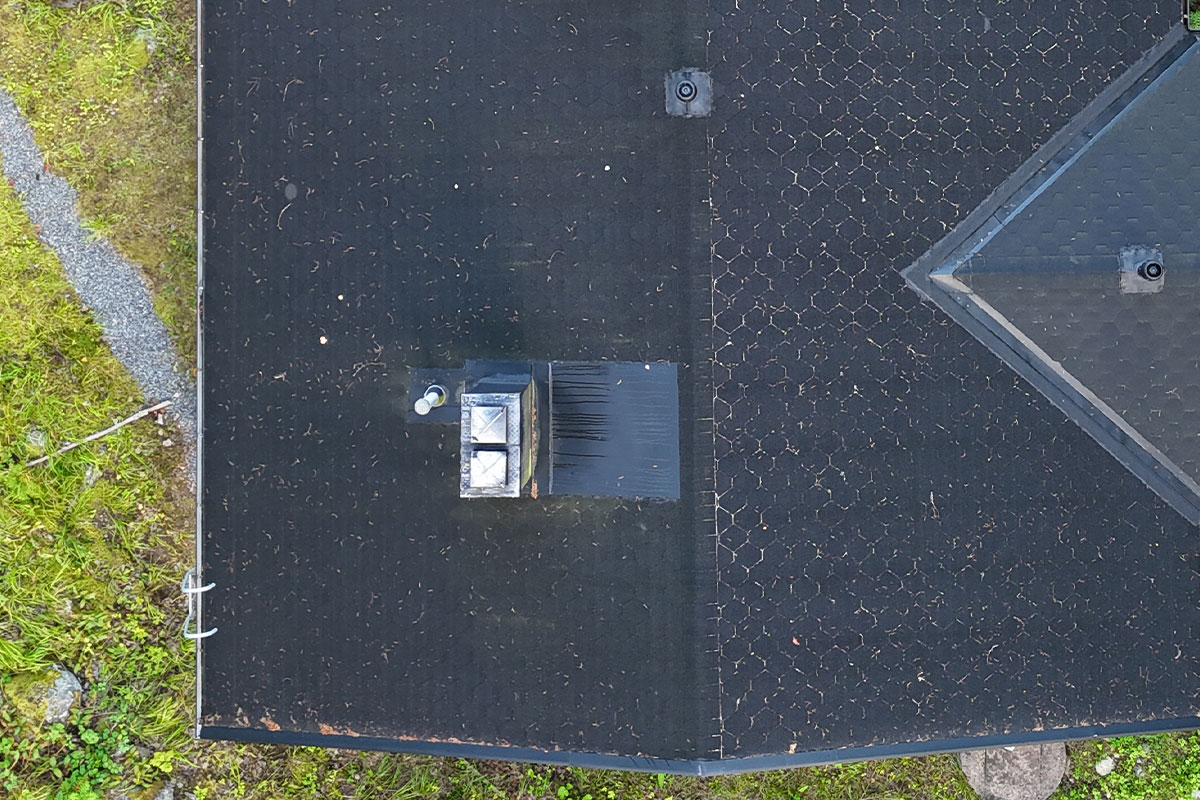 Omakotitalon, kesämökin huopakaton korjaus Pattijoki 